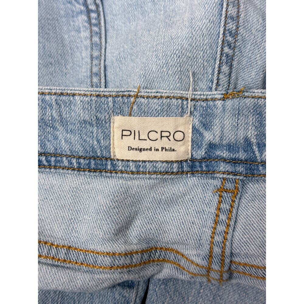 Anthropologie Jeans 34 Tall Womens Pilcro Adi Regenerative Cotton Mid Rise Flare - Picture 6 of 8